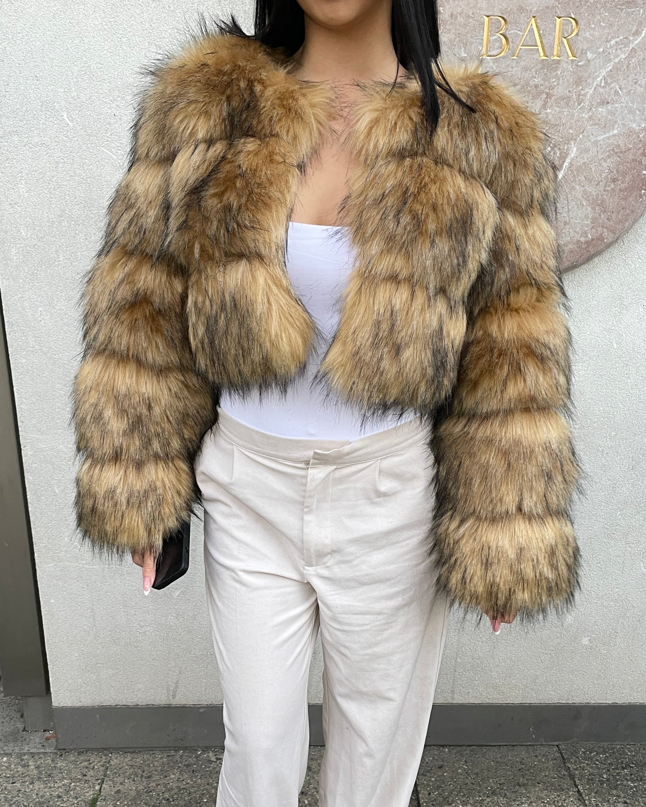 Pelzjacke faux fur